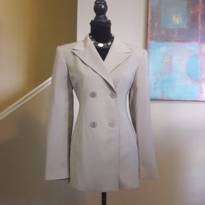 Iris Singer/ Tan/ Longline/Blazer/Jacket